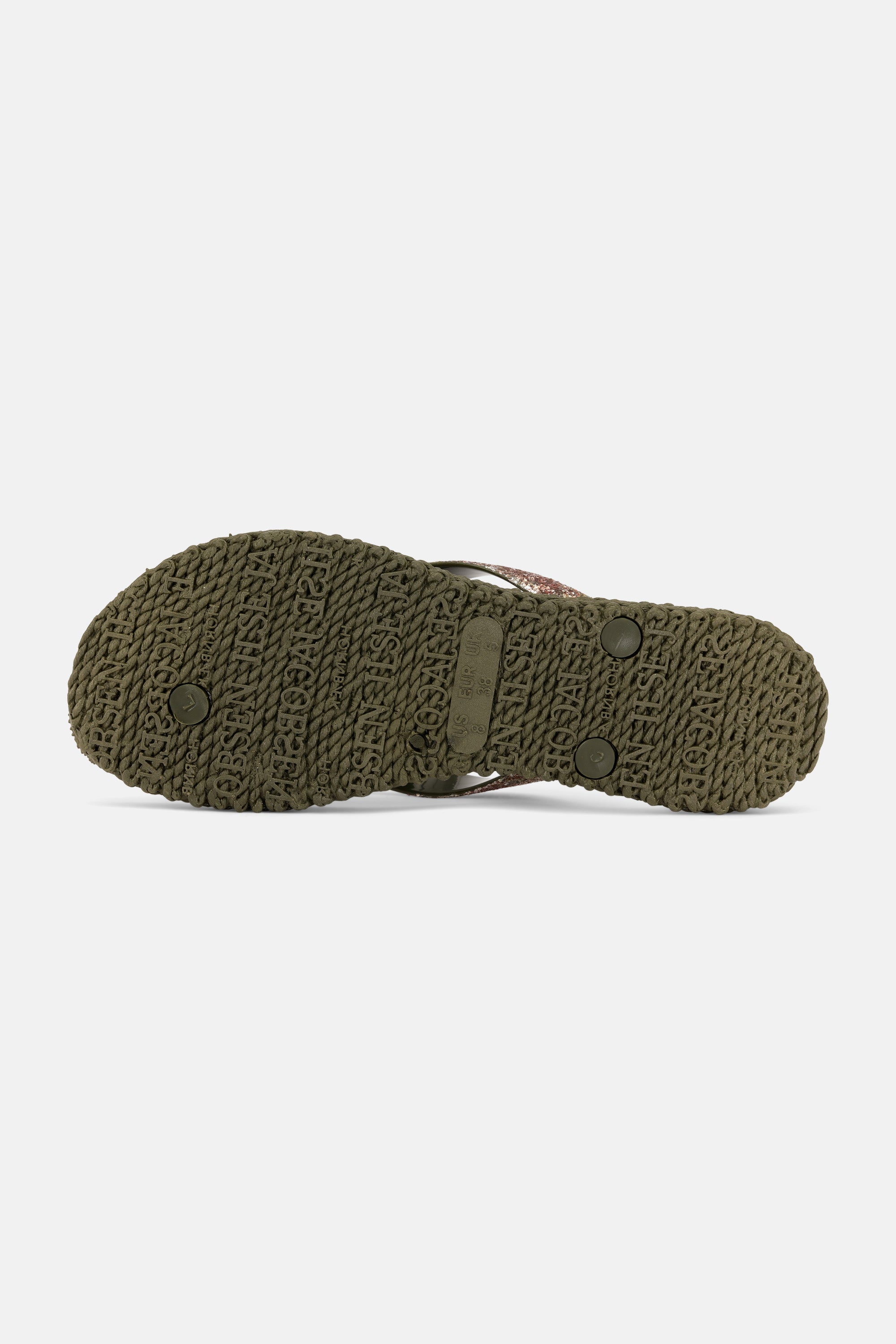 Ilse Jacobsen Hornbæk Footwear Flip Flops Shoes 410 Army